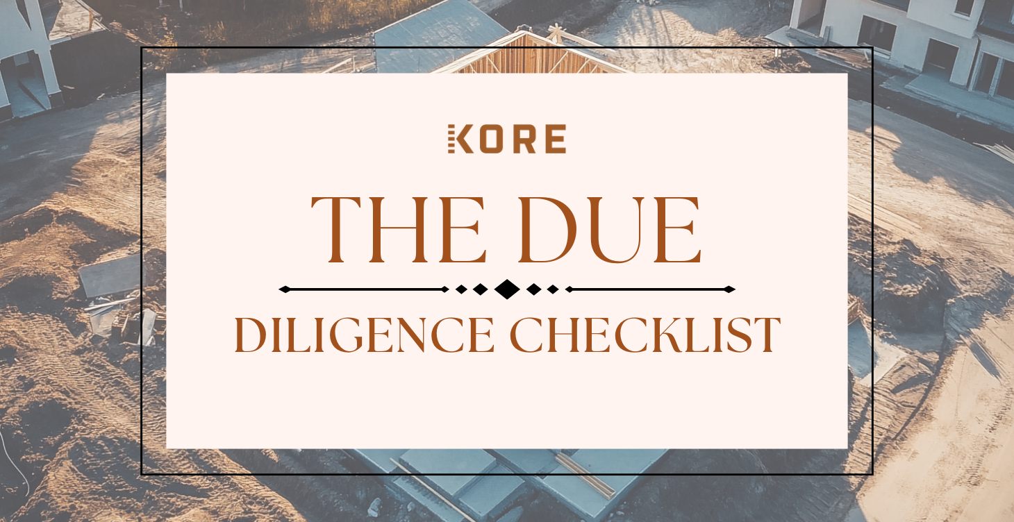 Due Diligence Checklist